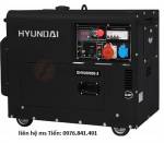 Máy phát điện Hyundai DHY6000SE  DIESEL 5 KW vỏ chống ồn , đề nổ